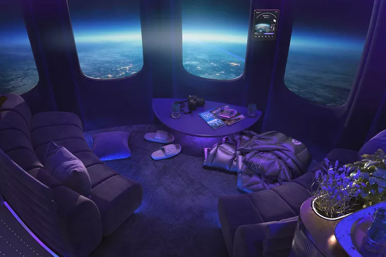 A Glimpse into Luxury: Inside the World's Largest Space Capsule for $125,000
